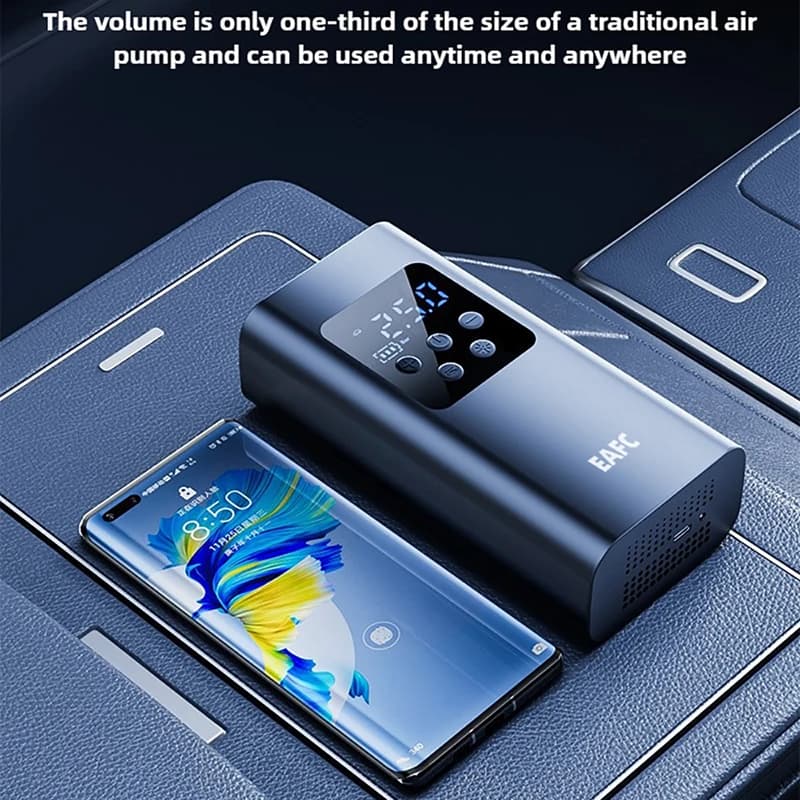 Bezprzewodowy kompresor 150 PSI z wyświetlaczem – EAFC