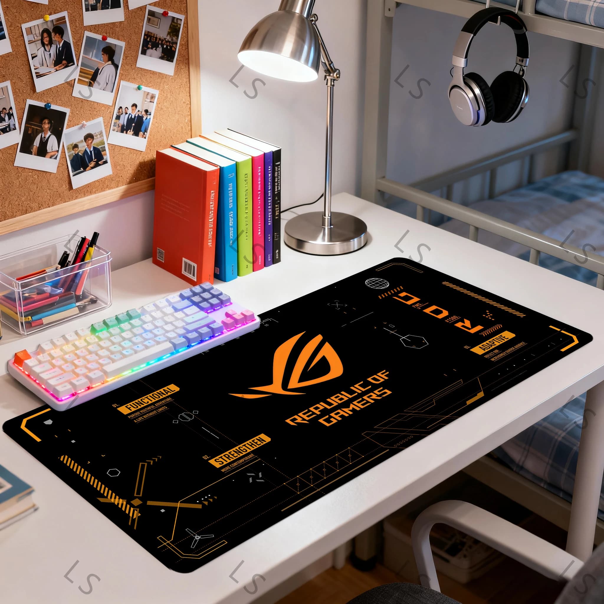 Rozszerzona podkładka pod mysz i klawiaturę XXL