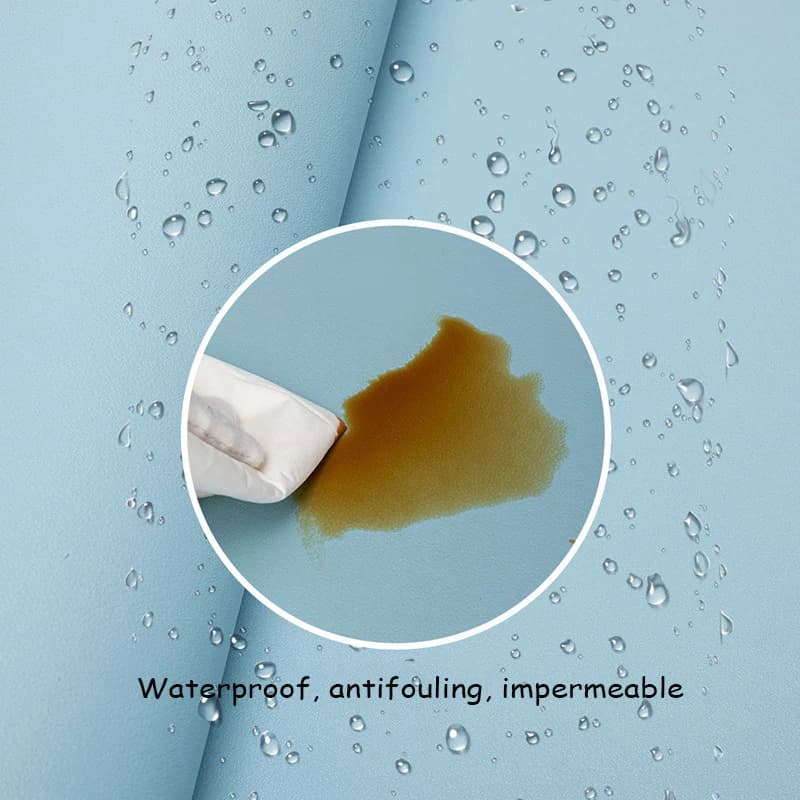 Biała podkładka biurkowa PU pod mysz i klawiaturę