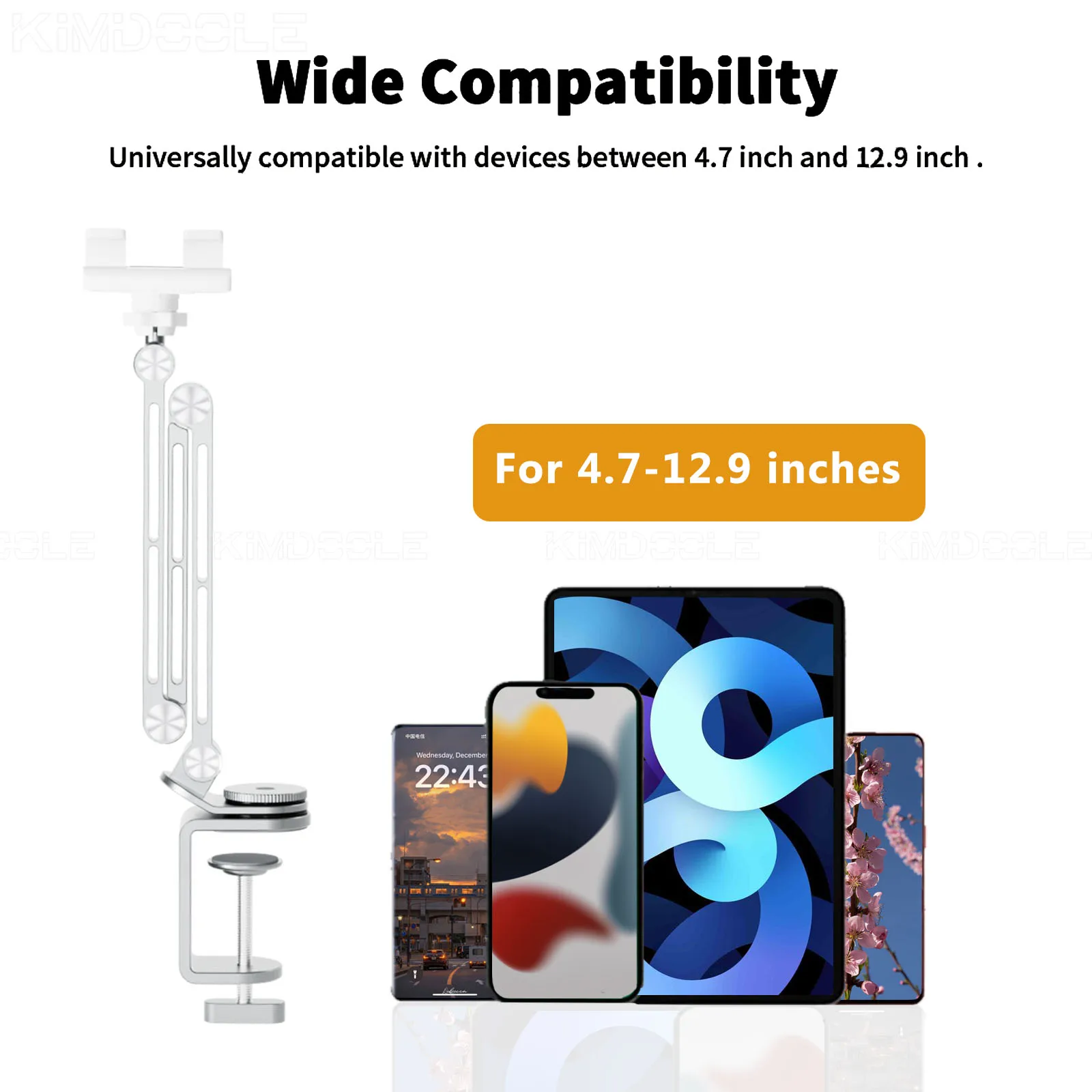 Regulowany stojak na tablet i telefon 360°