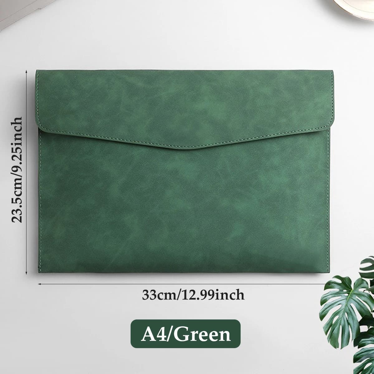 Skórzana teczka A4 na dokumenty