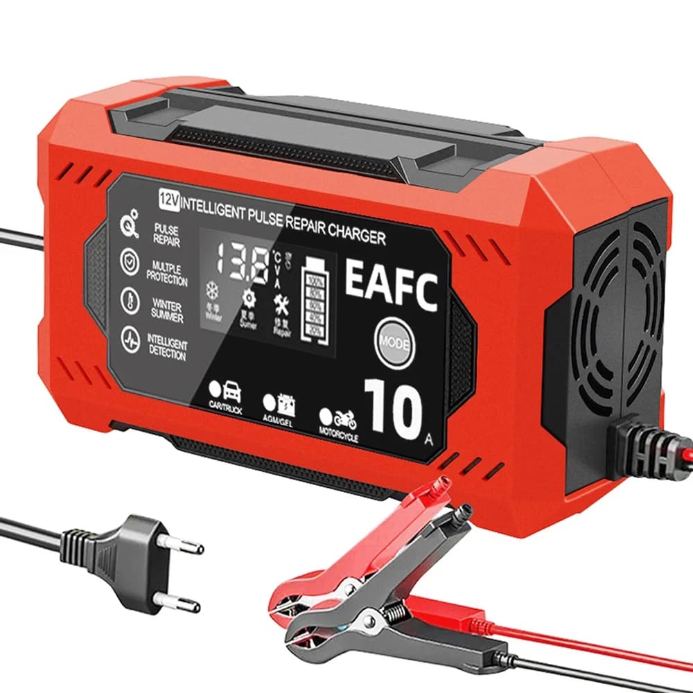 Ładowarka do akumulatora 12 V 6 A z trybem naprawy