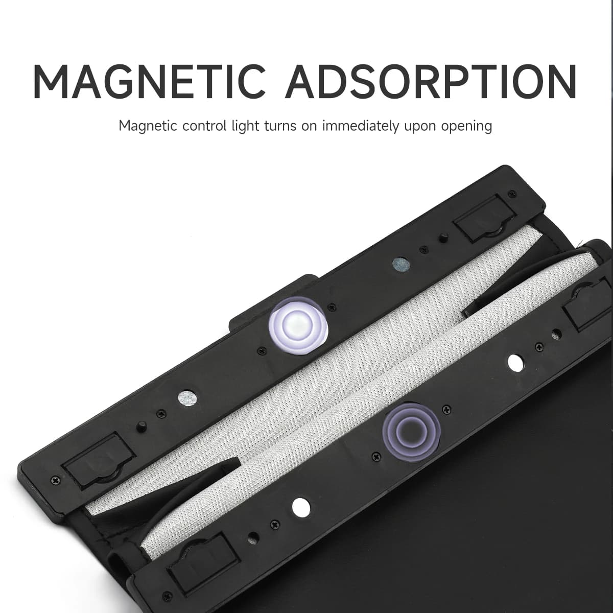 Samochodowy kosz na śmieci z magnetycznym zamknięciem