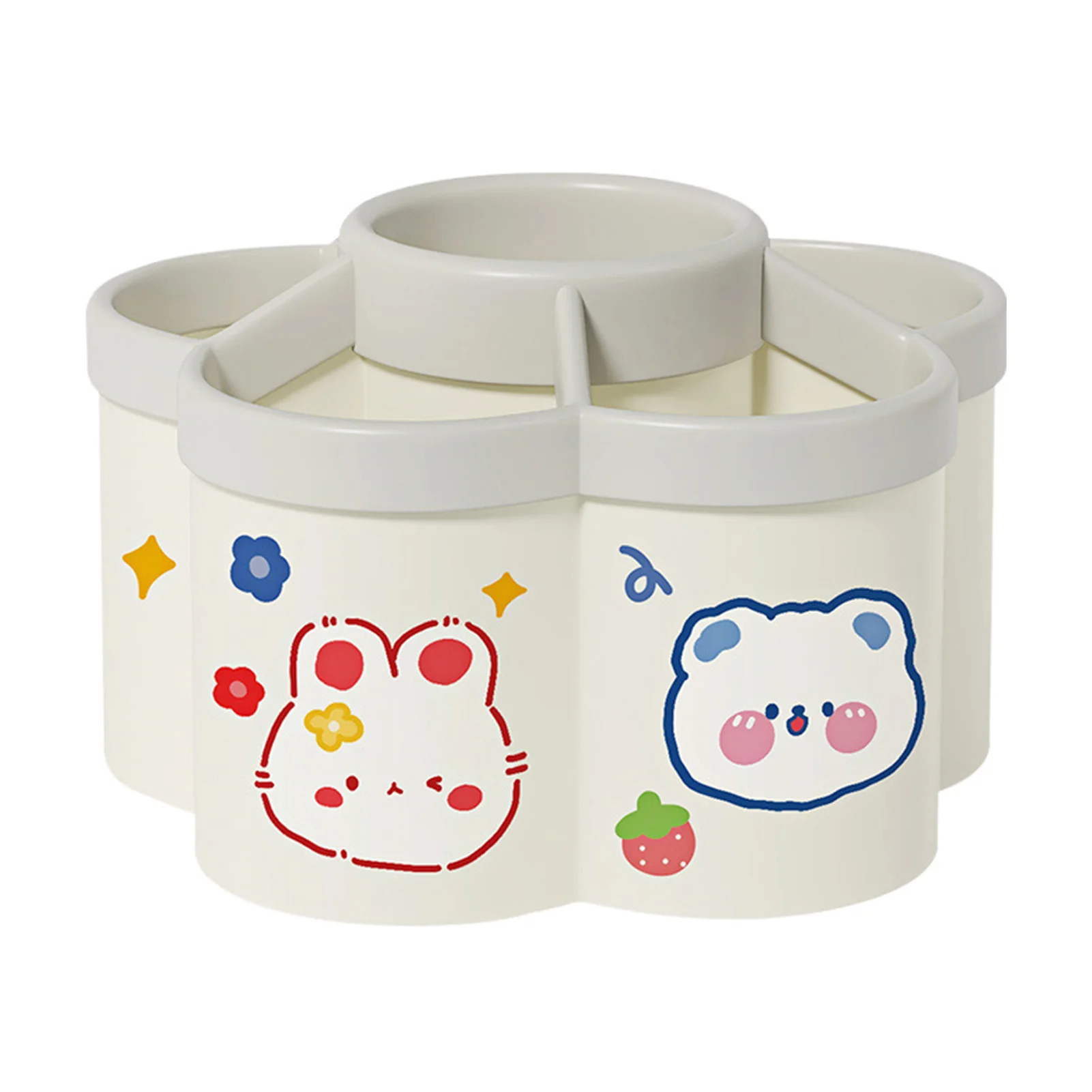 Obrotowy organizer na długopisy i pędzle