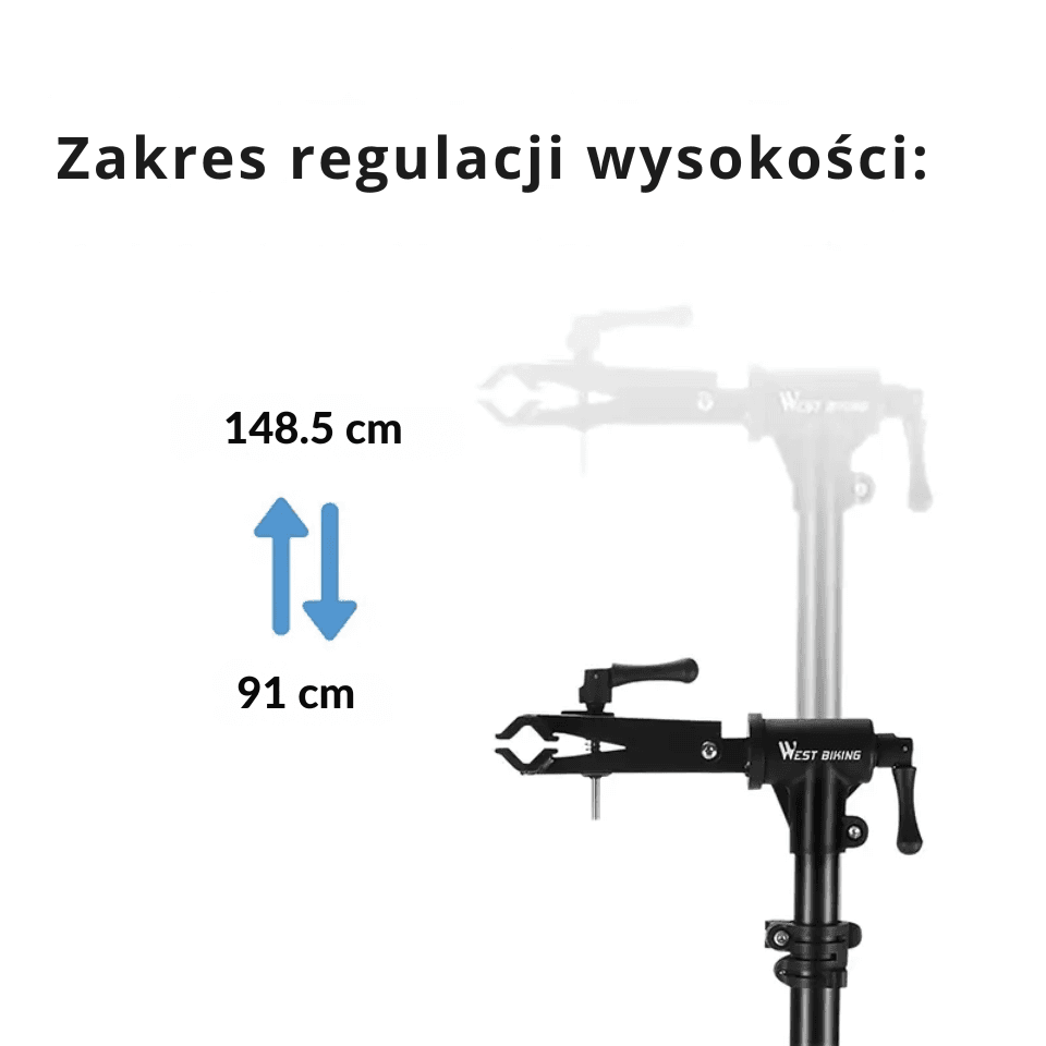 Aluminiowy stojak serwisowy do roweru